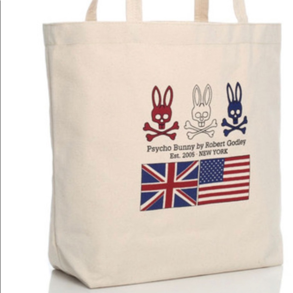 Limited Edition Psycho Bunny x Robert Godley Tote